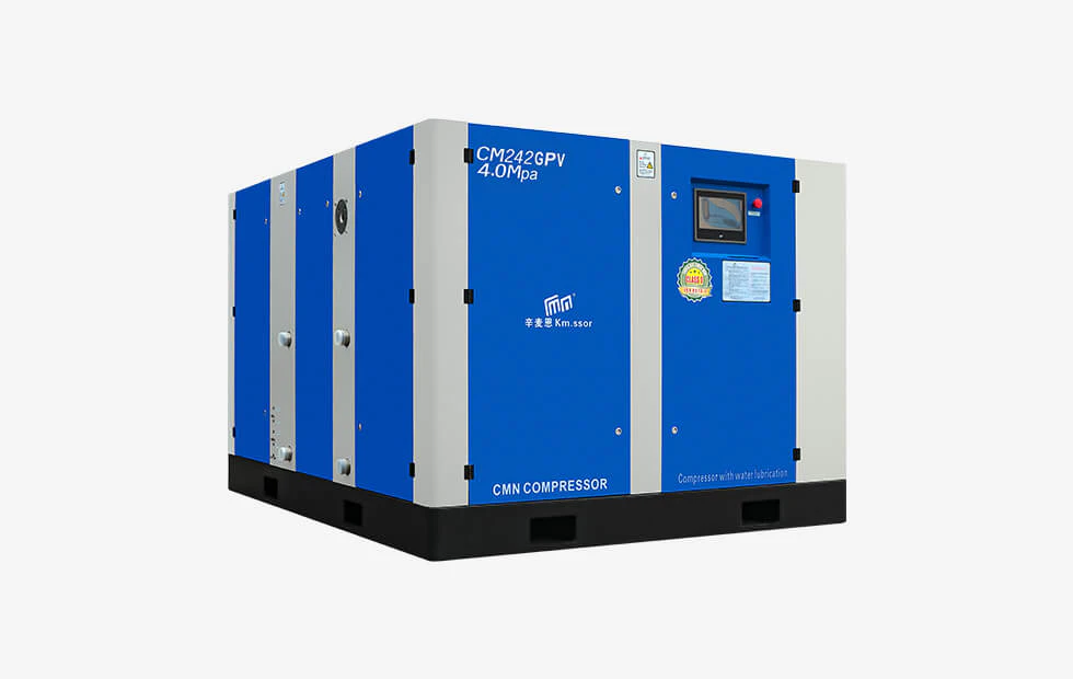 CM/GPV medium pressure permanent magnet variable frequency oil-free screw air compressor